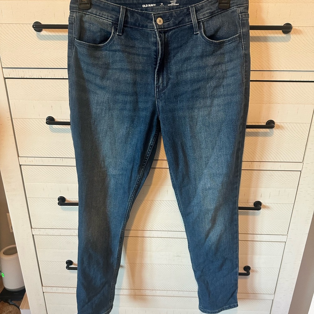 Old navy high rise skinny jeans